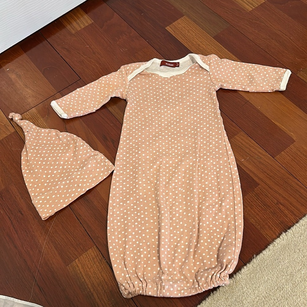 Milkbarn Sleeper Gown